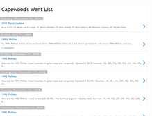 Tablet Screenshot of capewoodlist.blogspot.com