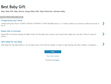 Tablet Screenshot of bestbabygift.blogspot.com