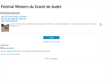 Tablet Screenshot of festivalwesterndugranit.blogspot.com