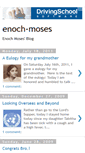 Mobile Screenshot of enoch-moses.blogspot.com