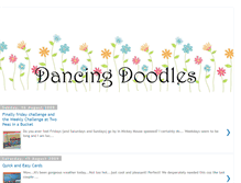 Tablet Screenshot of dancingdoodles.blogspot.com