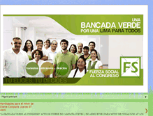 Tablet Screenshot of elecciones2011fs.blogspot.com