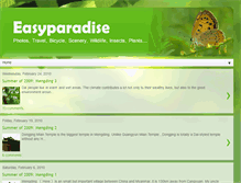 Tablet Screenshot of easyparadise.blogspot.com
