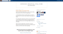 Desktop Screenshot of dingoo-digital-usa.blogspot.com