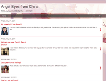 Tablet Screenshot of angeleyesfromchina.blogspot.com