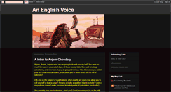 Desktop Screenshot of anenglishvoice.blogspot.com