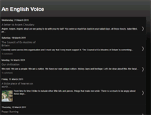 Tablet Screenshot of anenglishvoice.blogspot.com