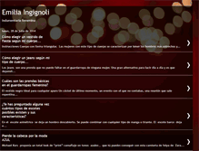 Tablet Screenshot of emiliaingignoli.blogspot.com