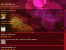 Tablet Screenshot of karenspastry.blogspot.com