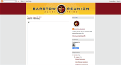 Desktop Screenshot of barstowreunion.blogspot.com