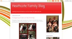 Desktop Screenshot of heathcotefam.blogspot.com