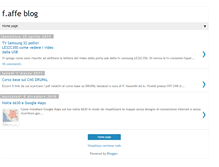 Tablet Screenshot of faffeblog.blogspot.com