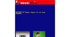 Desktop Screenshot of messihattrick.blogspot.com