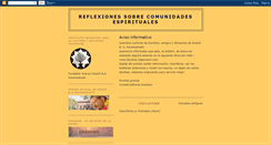 Desktop Screenshot of formaciondecomunidades.blogspot.com