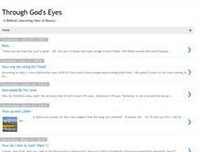 Tablet Screenshot of beautythroughhiseyes.blogspot.com