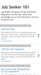 Mobile Screenshot of jobseeker101.blogspot.com