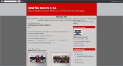 Desktop Screenshot of disenomodelo84.blogspot.com