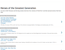 Tablet Screenshot of heroesofthegreatestgeneration.blogspot.com