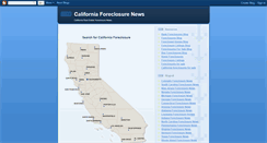Desktop Screenshot of californiaforeclosurenews.blogspot.com