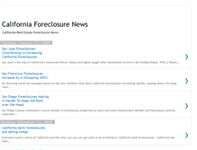 Tablet Screenshot of californiaforeclosurenews.blogspot.com