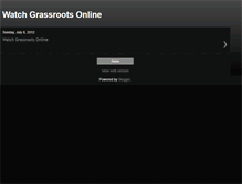 Tablet Screenshot of grassrootsfullmovie.blogspot.com