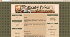 Desktop Screenshot of countrypotpourri.blogspot.com
