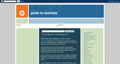 Desktop Screenshot of guide-to-australia.blogspot.com
