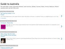 Tablet Screenshot of guide-to-australia.blogspot.com