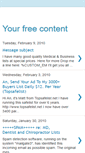 Mobile Screenshot of freecont.blogspot.com