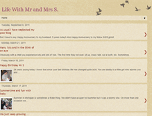 Tablet Screenshot of lifewithmrandmrss.blogspot.com