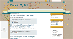 Desktop Screenshot of my-pianoworld.blogspot.com