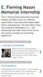 Mobile Screenshot of efmminternship.blogspot.com