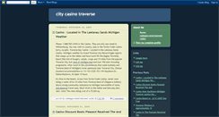 Desktop Screenshot of city-casino-traverse-poker.blogspot.com