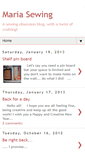 Mobile Screenshot of mariasewing.blogspot.com