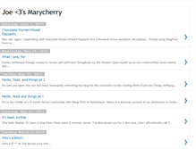 Tablet Screenshot of joelovesmarycherry.blogspot.com
