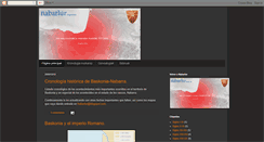 Desktop Screenshot of historiadenavarra-nafarroa.blogspot.com