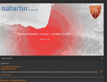 Tablet Screenshot of historiadenavarra-nafarroa.blogspot.com
