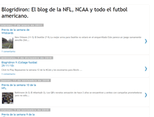 Tablet Screenshot of blogridiron.blogspot.com