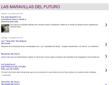 Tablet Screenshot of maravillasdelfuturo.blogspot.com