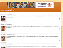 Tablet Screenshot of maniasdalu.blogspot.com