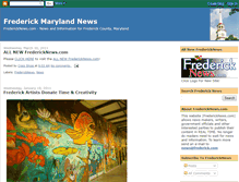 Tablet Screenshot of fredericknewsblog.blogspot.com