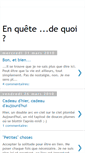 Mobile Screenshot of en-quete-de-quoi.blogspot.com