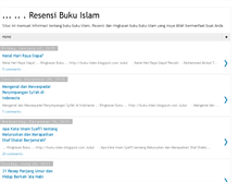 Tablet Screenshot of buku-islam.blogspot.com