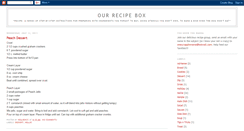 Desktop Screenshot of our-recipe-box.blogspot.com