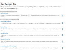 Tablet Screenshot of our-recipe-box.blogspot.com
