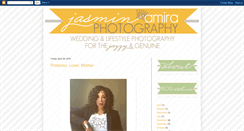 Desktop Screenshot of jasminamiraphotography.blogspot.com