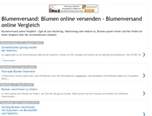 Tablet Screenshot of blumenversender.blogspot.com
