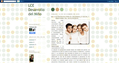 Desktop Screenshot of lcedesarrollodelnino.blogspot.com