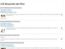 Tablet Screenshot of lcedesarrollodelnino.blogspot.com