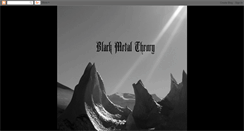 Desktop Screenshot of blackmetaltheory.blogspot.com